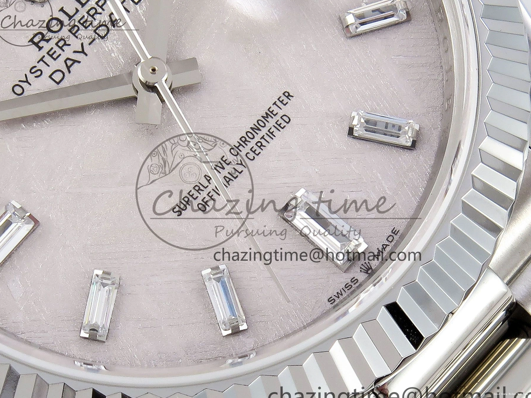 Good Copy Rolex Watches on JDF Bracelet V3 VR3255 Silver 904L Weight) 40 Moon Crystal Steel President (Gain Dial Durable DayDate SS 1428 1224